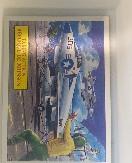 1988 Dart Flipcards Vietnam Facts Series I Taking Action — front