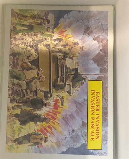 1988 Dart Flipcards Vietnam Facts Series I #58 Easter Invasion — front