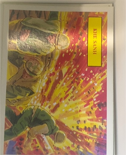 1988 Dart Vietnam Fact Cards #47 Khe Sanh — front