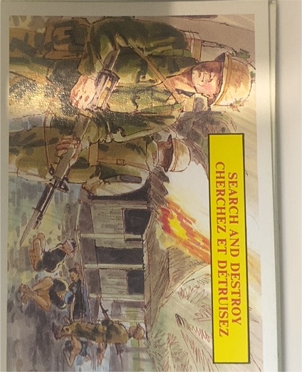 1988 Dart Flipcards Vietnam Facts Series I #31 Search and Destroy — front
