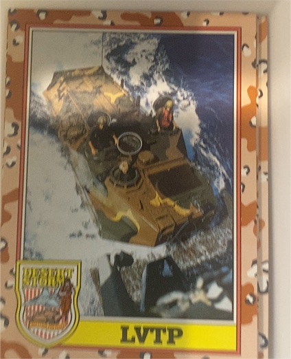 1991 Topps Desert Storm #LVTP LVTP — front