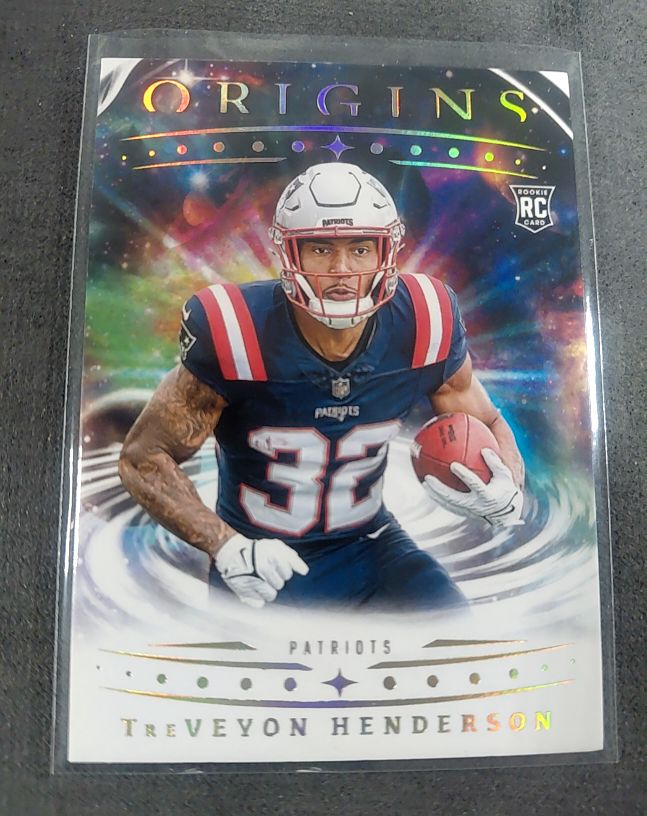 2025 Panini Origins #105 TreVeyon Henderson — front