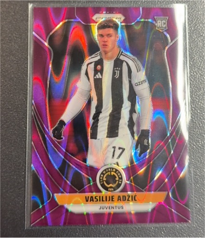 2025 Panini Prizm FIFA Club World Cup #126 Vasilije Adzic — front