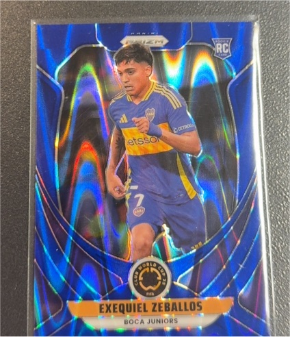 2025 Panini Prizm FIFA Club World Cup #38 Exequiel Zeballos — front