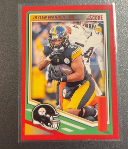2025 Panini Score #225 Jaylen Warren — front