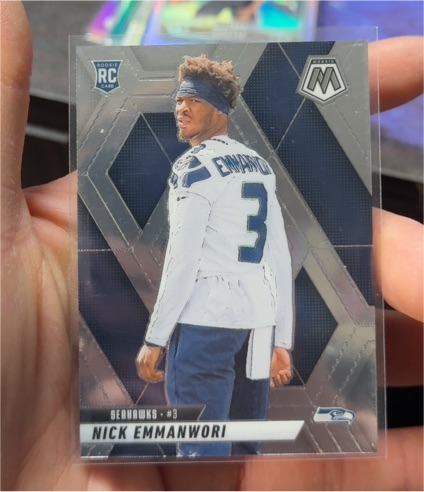 2025 Panini Mosaic #321 Nick Emmanwori — front