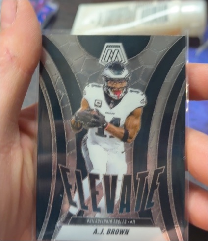 2025 Panini Mosaic #16 A.J. Brown Elevate — front