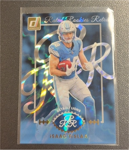 2025 Donruss Rated Rookies Retro #6 Isaac TeSlaa — front