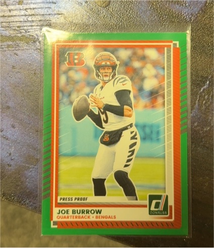 2025 Donruss #214 Joe Burrow — front