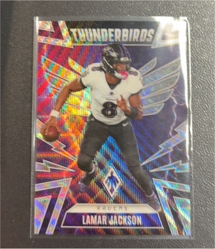 2025 Panini Phoenix #4 Lamar Jackson Thunderbirds — front