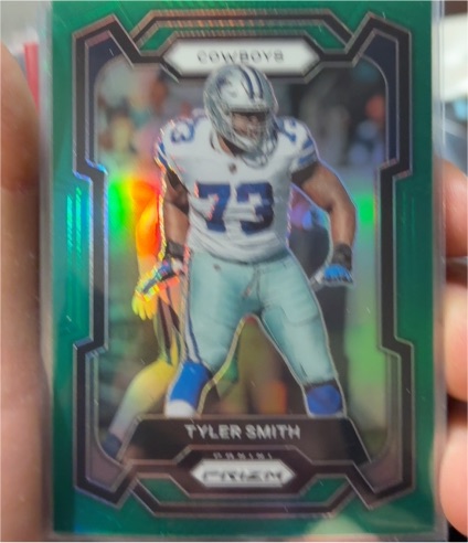 2023 Panini Prizm #83 Tyler Smith Dallas Cowboys — front