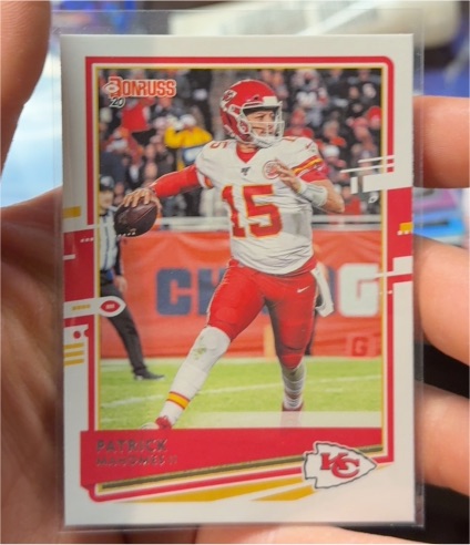 2020 Panini Donruss #1 Patrick Mahomes II — front