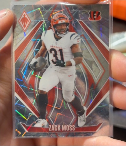 2024 Panini Phoenix #148 Zack Moss — front