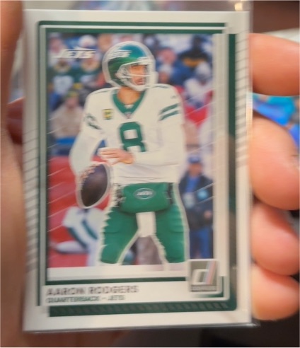 2025 Panini Donruss #97 Aaron Rodgers — front