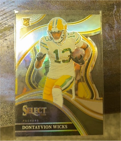 2023 Panini Select #271 Dontayvion Wicks — front