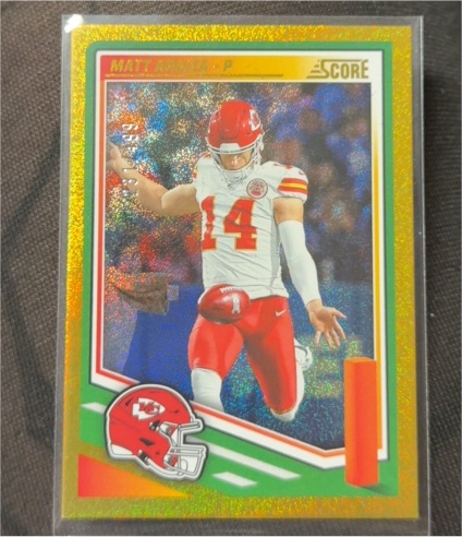 2025 Panini Score #288 Matt Araiza — front
