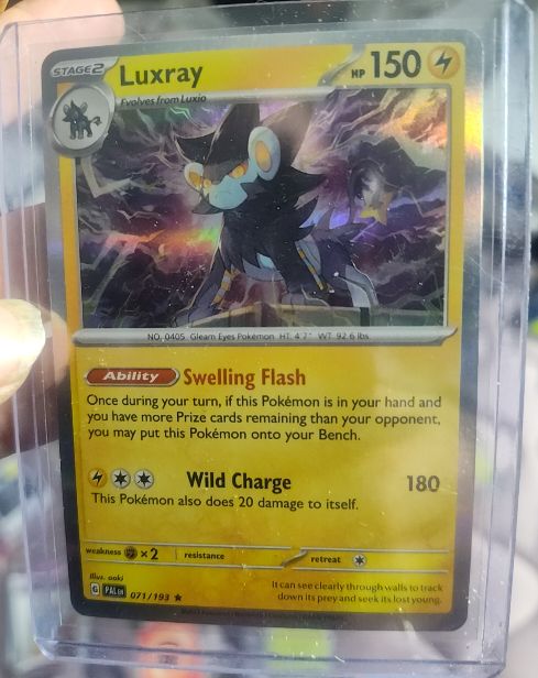2023 Pokémon SV02: Paldea Evolved #071 Luxray — front
