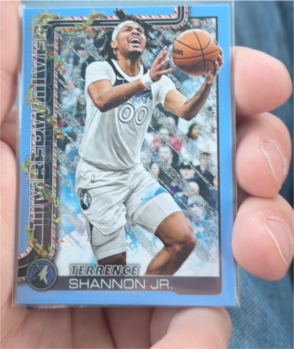 2025-26 Topps Holiday #H88 Terrence Shannon Jr. — front