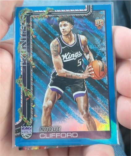 2025-26 Topps #224 Nique Clifford — front