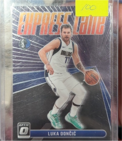2023-24 Panini Donruss Optic #13 Luka Dončić Express Lane — front