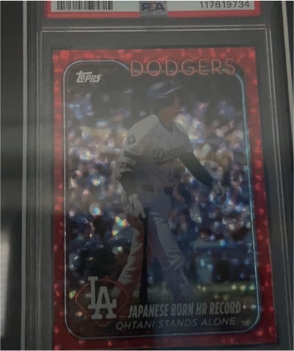 2024 Topps Update #US123 Shohei Ohtani Japanese Born HR Record — front