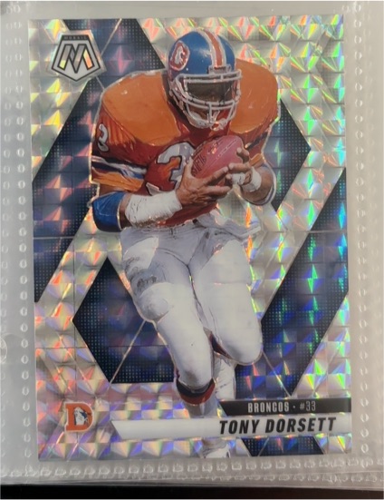 2025 Panini Mosaic #34 Tony Dorsett — front