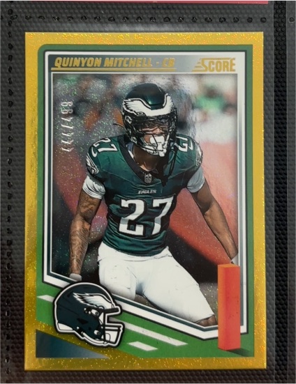 2025 Panini Score #140 Quinyon Mitchell — front
