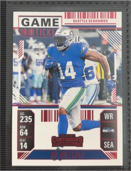2024 Panini Contenders #91 DK Metcalf — front