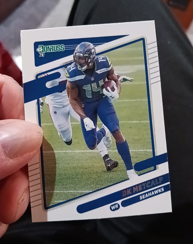 2021 Donruss #29 DK Metcalf — front