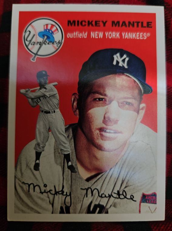 2011 Topps 60 Years of Topps: The Lost Cards #60YOTLC-3 Mickey Mantle — front