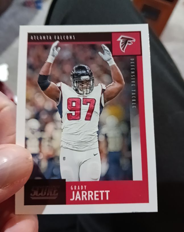 2020 Panini Score #255 Grady Jarrett — front