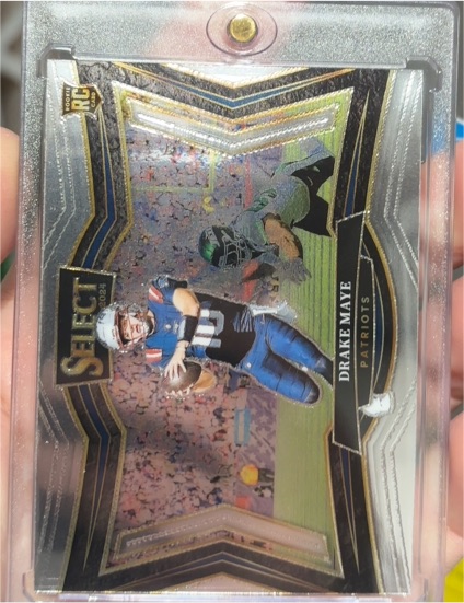 2024 Panini Select #Drake Maye RC Patriots — front