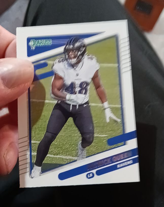 2021 Donruss #48 Patrick Queen — front