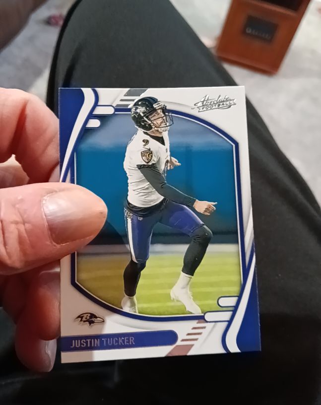 2021 Panini Absolute Football #31 Justin Tucker — front