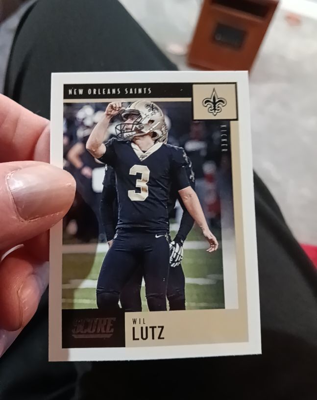 2020 Score #276 Wil Lutz — front