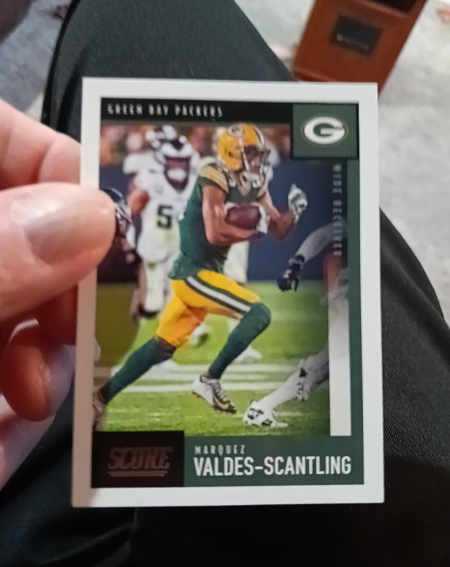 2020 Panini Score #226 Marquez Valdes-Scantling — front