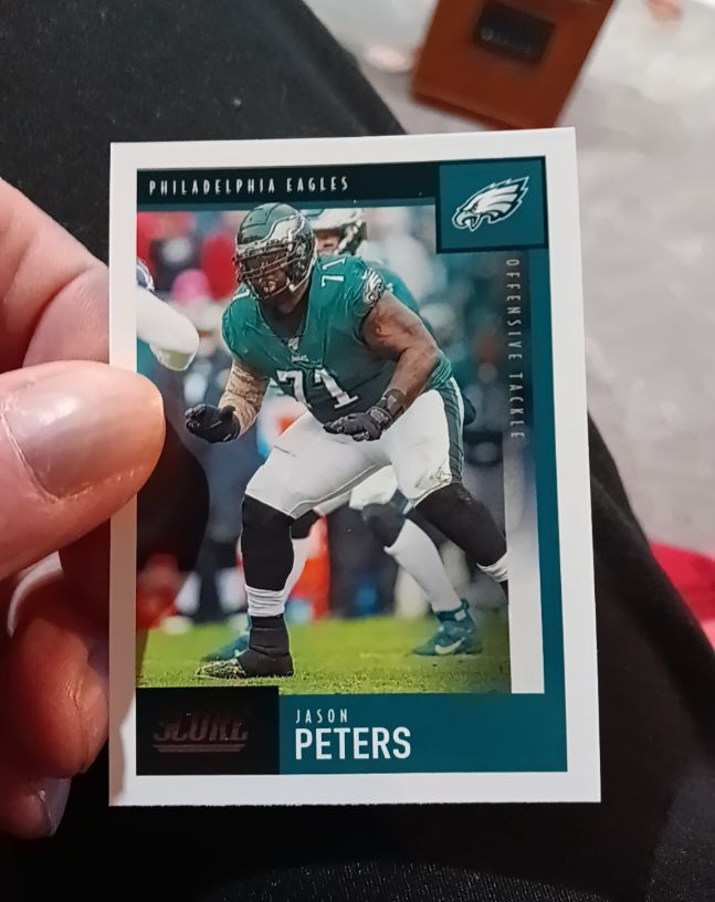 2020 Panini Score #187 Jason Peters — front