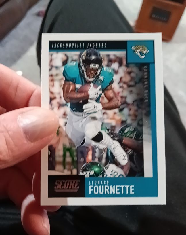 2020 Score #109 Leonard Fournette — front