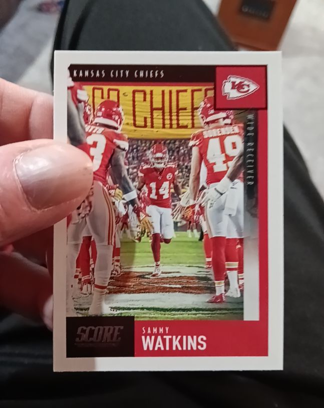 2020 Panini Score #134 Sammy Watkins — front