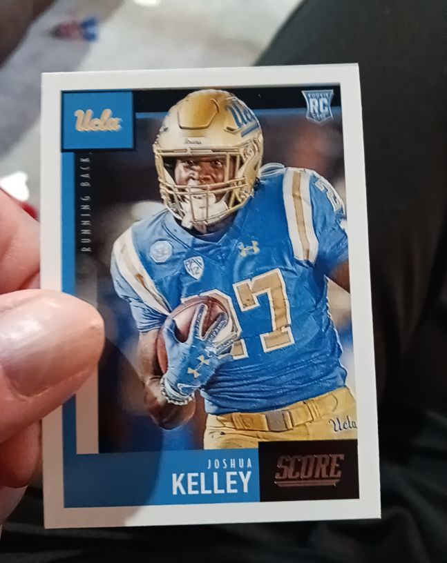 2020 Panini Score #386 Joshua Kelley — front