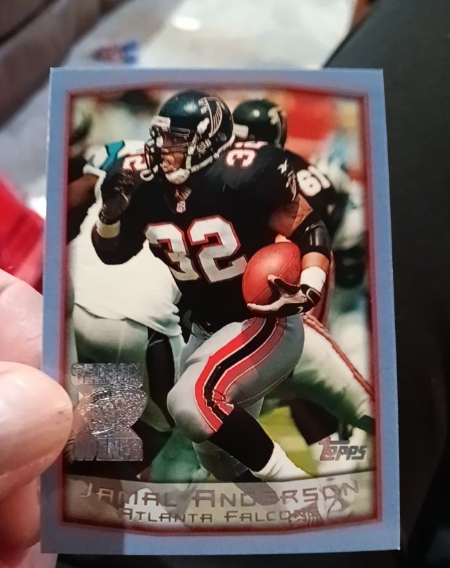 1994 Topps Stadium Club #32 Jamal Anderson — front