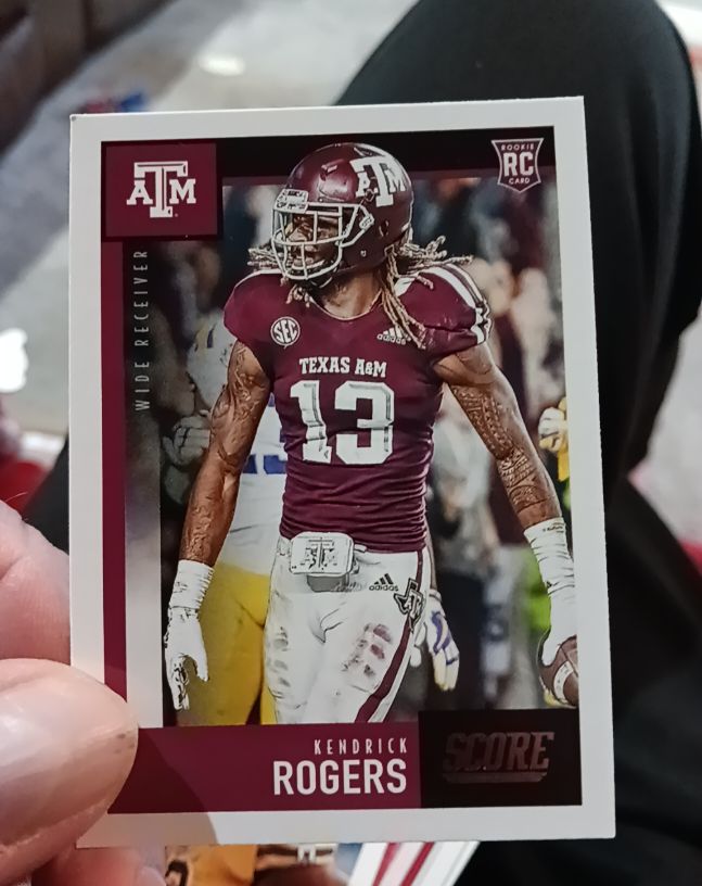 2020 Panini Score #384 Kendrick Rogers — front