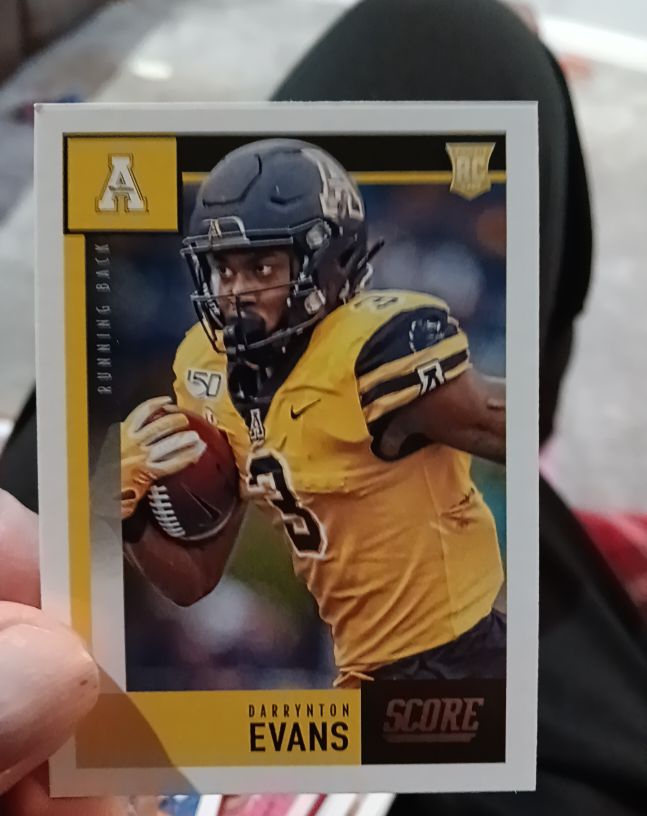 2020 Panini Score #379 Darrynton Evans — front