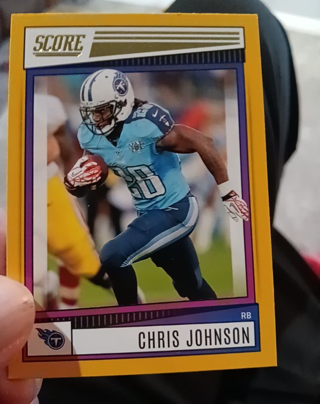2022 Panini Score #36 Chris Johnson — front