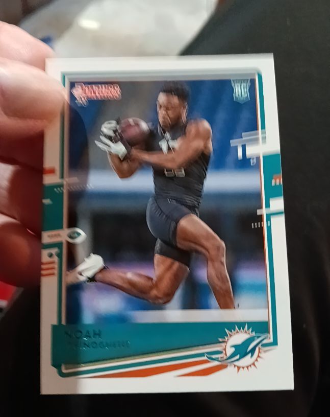 2020 Panini Donruss #261 Noah Igbinoghene Rookie Card Miami Dolphins — front