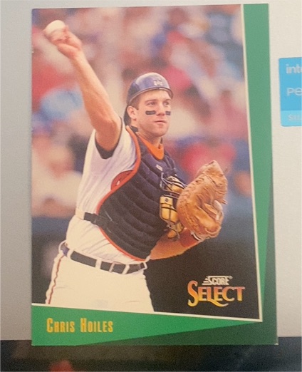 1993 Score Select #144 Chris Hoiles — front