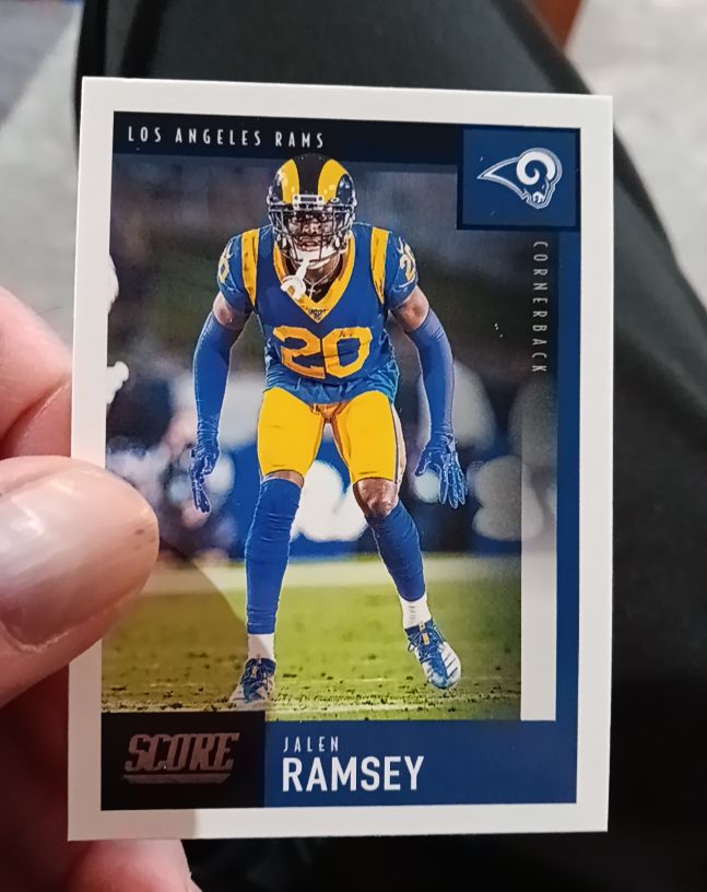 2020 Score #304 Jalen Ramsey — front