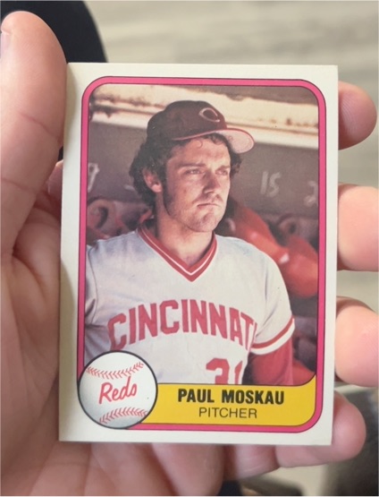 1981 Fleer #207 Paul Moskau — front