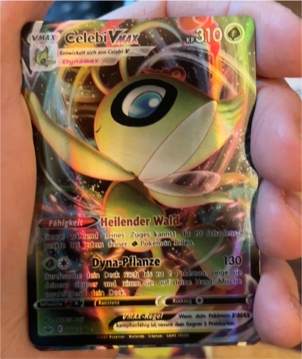 2021 Pokémon Chilling Reign #008 Celebi VMAX — front