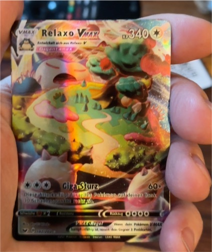 2020 Pokémon Sword & Shield #142 Relaxo VMAX — front
